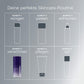 Das Raster zeigt sechs Pflegeschritte: reinigen, peelen, erfrischen, verwöhnen, pflegen & SPF - jeweils mit einem Symbol. Inklusive Tipp: Straffe dein Augenlid für einen Lifting-Effekt mit Phyto Nature Lifting Eye Cream.
