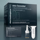 Eine Schachtel mit der Aufschrift "Pro Pen Kit mit ExoBooster" mit Fläschchen, Ampulle und Verpackung - konzipiert für die professionelle Anwendung mit dem Dermalogica Pro Pen oder anderen Microneedling-Stiftbehandlungen.