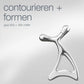 Das A Moment in Nature Set besteht aus einem silbernen Gua Sha und einem Hautroller mit den Aufschriften "contourieren + formen" und "gua sha + skin roller" und ist ideal zur Ergänzung Ihrer Phyto Nature Oxygen Cream und Lifting-Power Hautpflege.