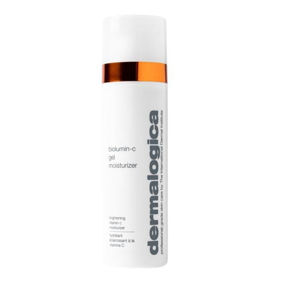 Weißer Behälter mit BioLumin-C Gel Moisturizer