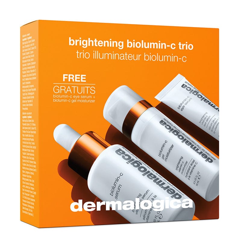 Dermalogica Brightening Biolumin-C Trio mit Vitamin C.