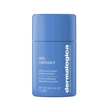 Dermalogica Daily Milkfoliant Exfoliant in blauer Verpackung.